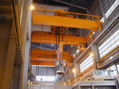 80 Tan Double Girder faundri overhed Eot kren