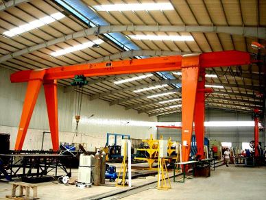 Gantry Crane Single Beam dengan Kapasiti 2-20T