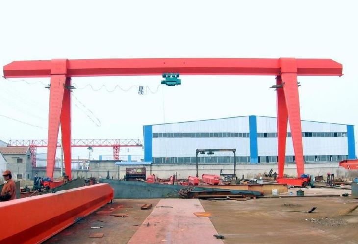 MH Outdoor Single Girder Gantry Crane 32Ton
